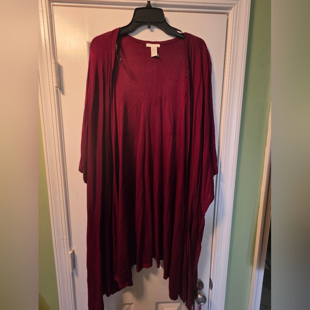 H&M Burgundy Women's Sweater